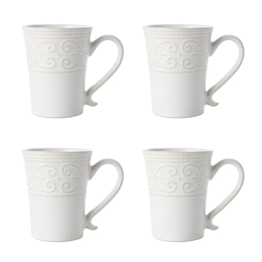 Dinnerware Service For 4|Pfaltzgraff® Abby White 16 Piece Dinnerware Set, Service for 4