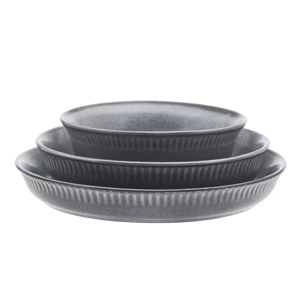 Soup Cereal Bowls|Pfaltzgraff® Amara Slate 6 Piece Dinnerware Bowl Set, Service for 2