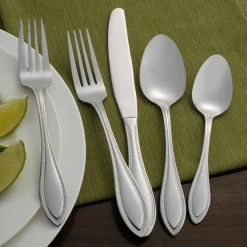 Sets|Pfaltzgraff® American Bead 61 Piece Flatware Set, Service for 8