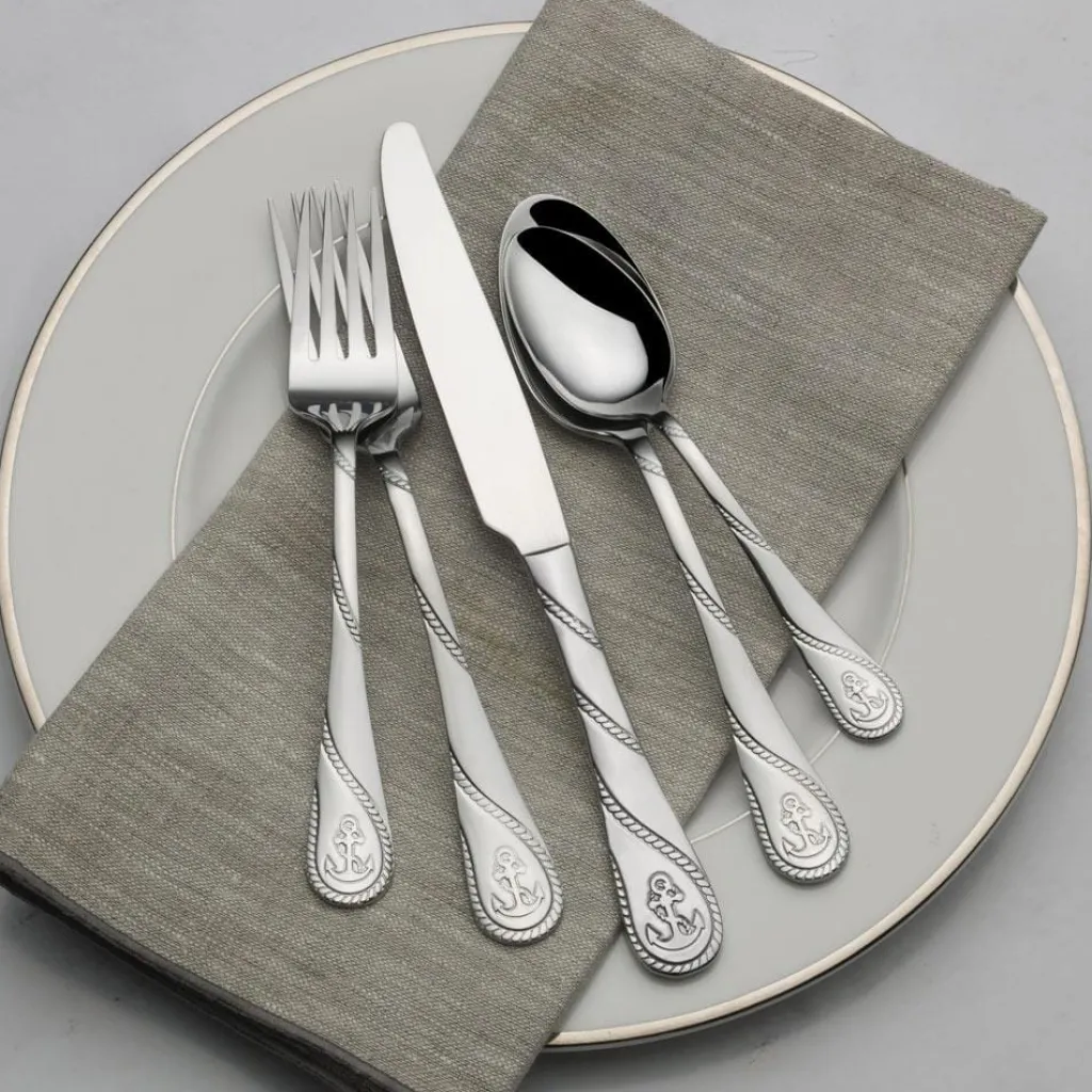 Sets|Towle® Everyday Anchor 20 Piece Flatware Set, Service for 4