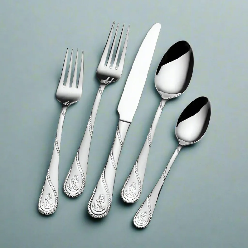 Sets|Towle® Everyday Anchor 20 Piece Flatware Set, Service for 4