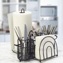 Buffet Caddies|Fruit And Storage Baskets|Gourmet Basics® Art Deco Hostess Buffet Storage Caddy