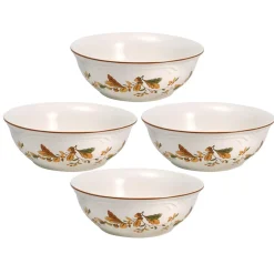 Soup Cereal Bowls|Pfaltzgraff® Autumn Berry™ Set of 4 Soup Cereal Bowls