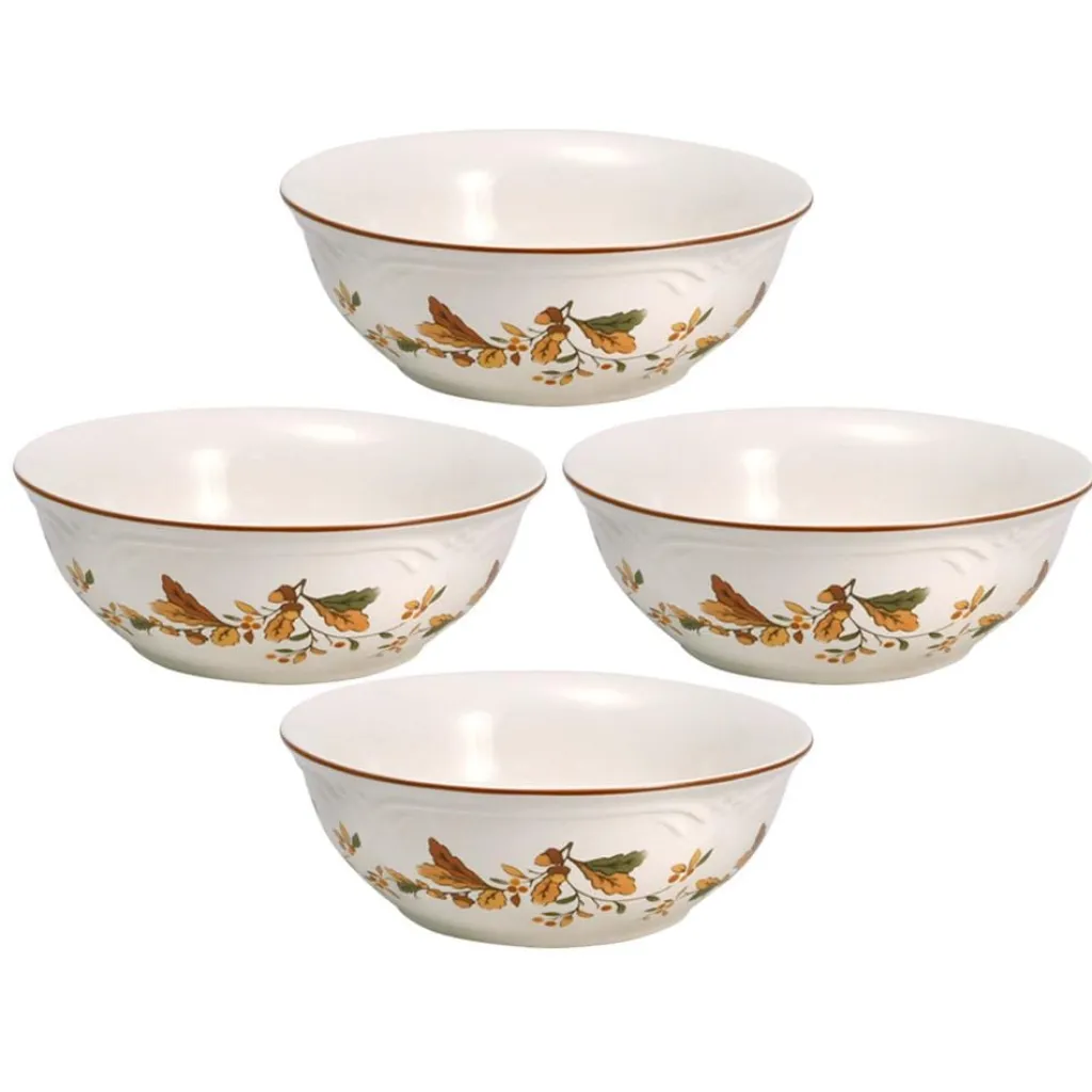 Soup Cereal Bowls|Pfaltzgraff® Autumn Berry™ Set of 4 Soup Cereal Bowls