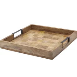 Lazy Susans|Gourmet Basics® Avery Square Lazy Susan Serve Tray