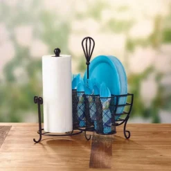 Buffet Caddies|Fruit And Storage Baskets|Gourmet Basics® Avilla Picnic Storage Caddy