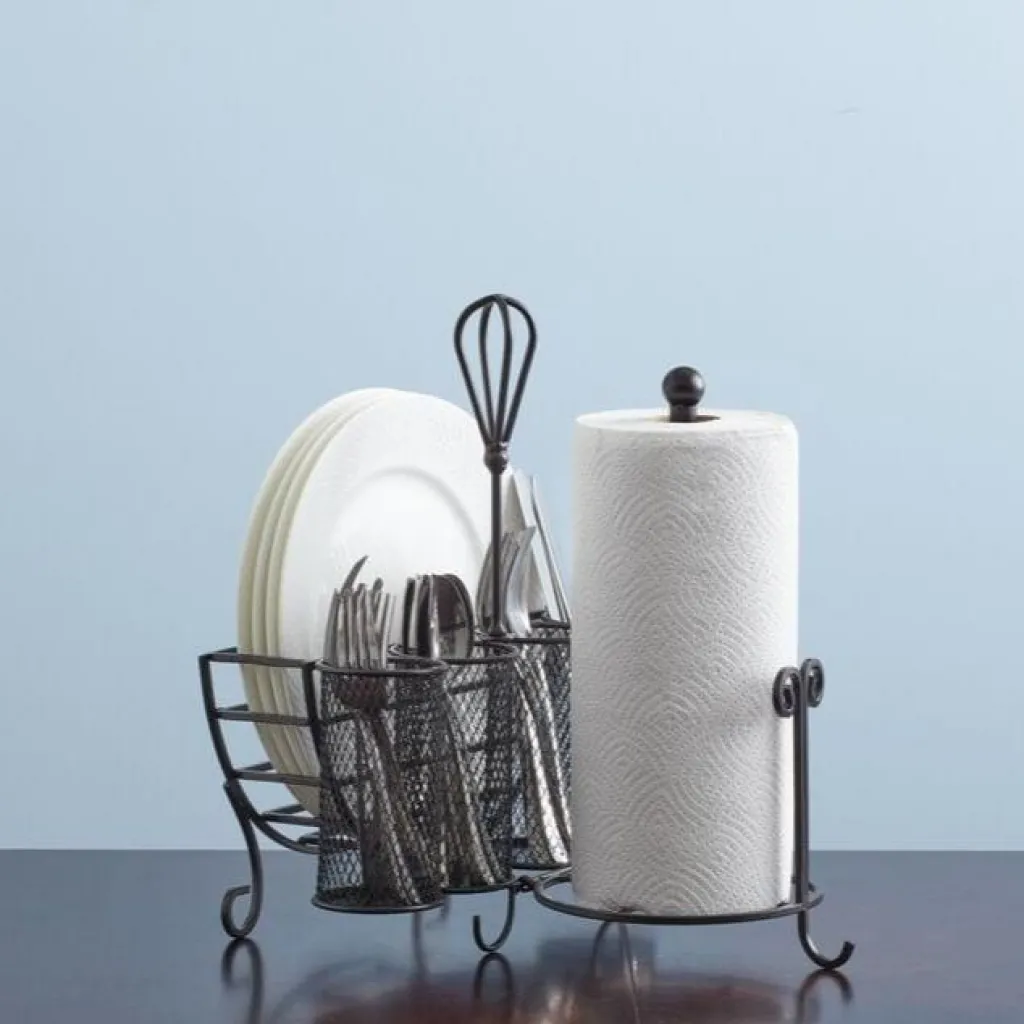 Buffet Caddies|Fruit And Storage Baskets|Gourmet Basics® Avilla Picnic Storage Caddy