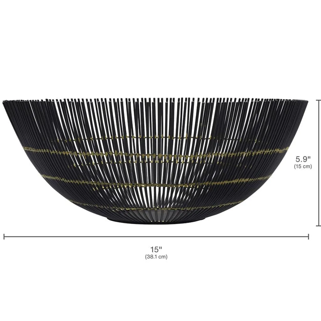 Fruit And Storage Baskets|Decor|Gourmet Basics® Benson Centerpiece Basket