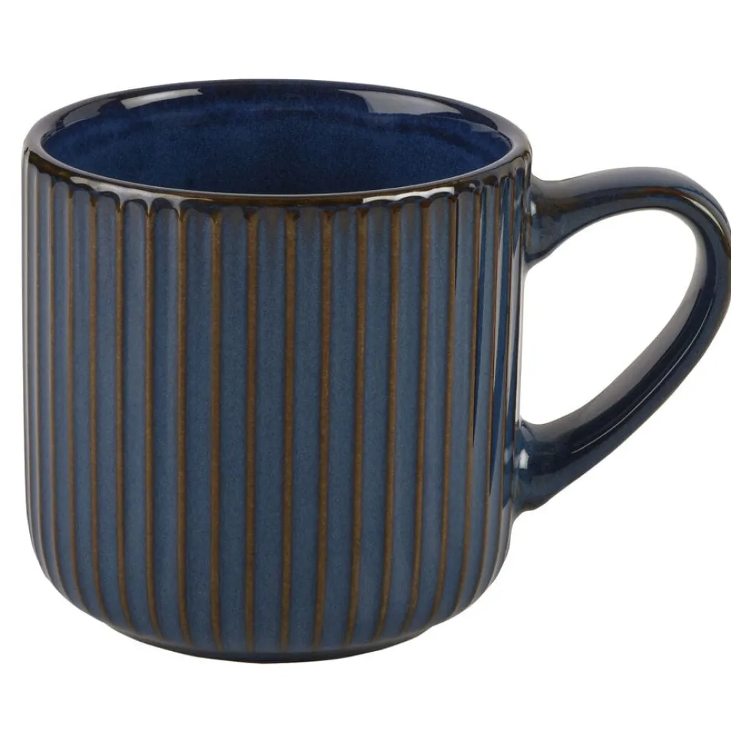 Coffee Mugs|Pfaltzgraff® Blue Ribbed Mug