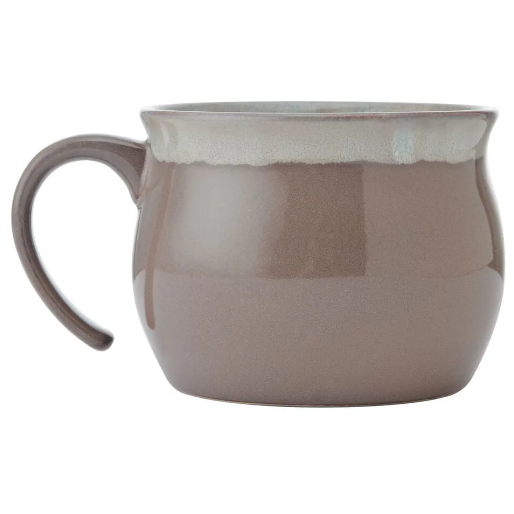 Soup Cereal Bowls|Coffee Mugs|Pfaltzgraff® Brown Banded Jumbo Soup Mug
