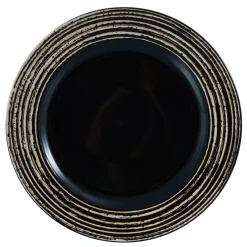 Dinnerware Service For 4|Pfaltzgraff® Bryson Black 16 Piece Dinnerware Set, Service for 4
