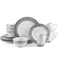 Dinnerware Service For 4|Pfaltzgraff® Bryson White 16 Piece Dinnerware Set, Service for 4