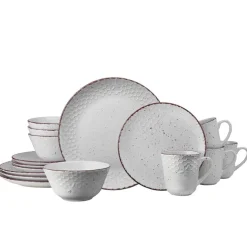 Dinnerware Service For 4|Pfaltzgraff® Bumble Bee White 16 Piece Dinnerware Set, Service for 4
