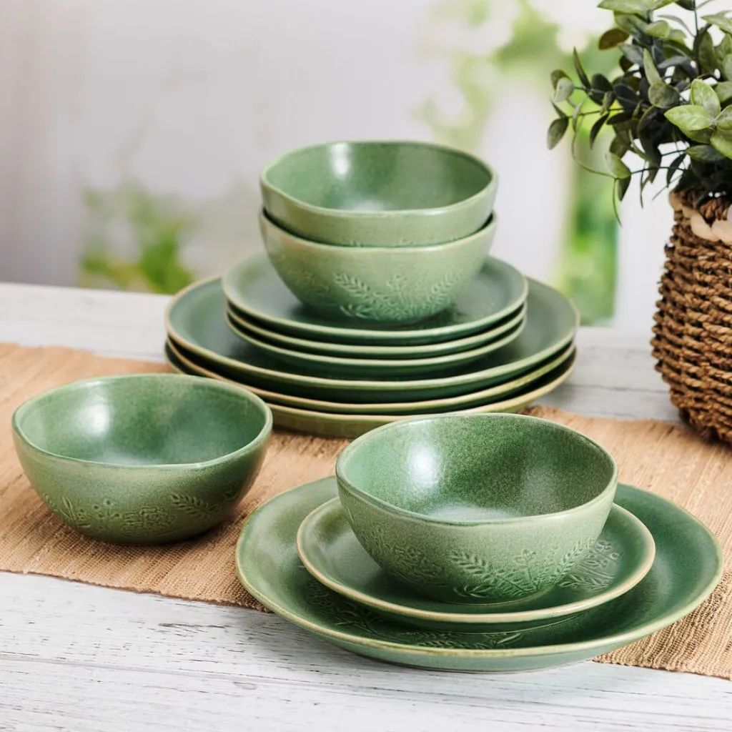 Dinnerware Service For 4|Pfaltzgraff® Carrie 12 Piece Dinnerware Set, Service for 4