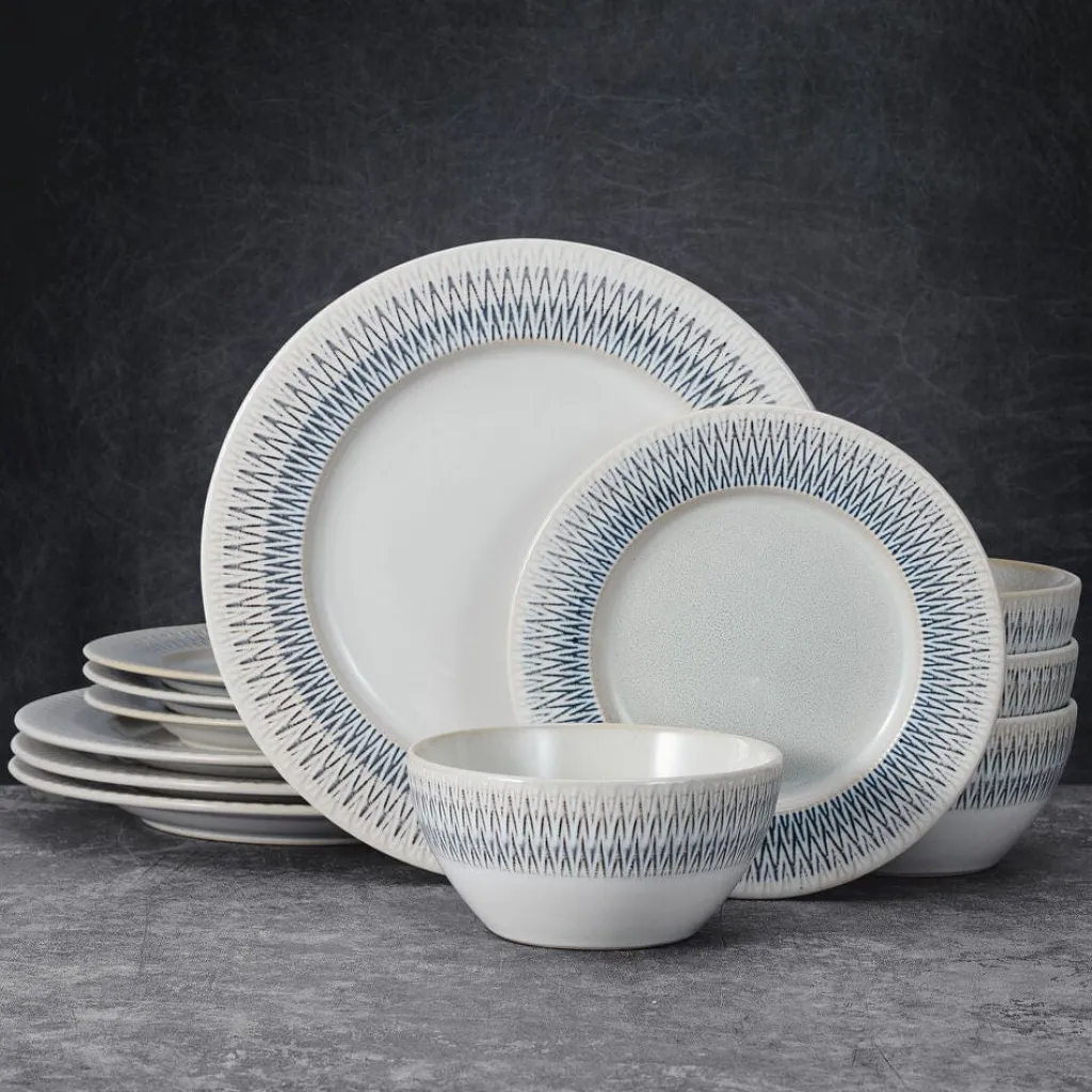 Dinnerware Service For 4|Pfaltzgraff® Casey 12 Piece Dinnerware Set, Service for 4