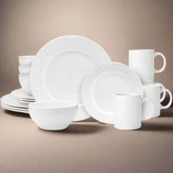 Dinnerware Service For 4|Pfaltzgraff® Cassandra 16 Piece Dinnerware Set, Service for 4