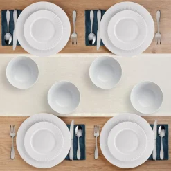 Dinnerware Service For 4|Pfaltzgraff® Cassie 12 Piece Dinnerware Set, Serivce for 4