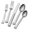 Sets|Gourmet Basics® Chadwick Bead 20 Piece Flatware Set, Service for 4