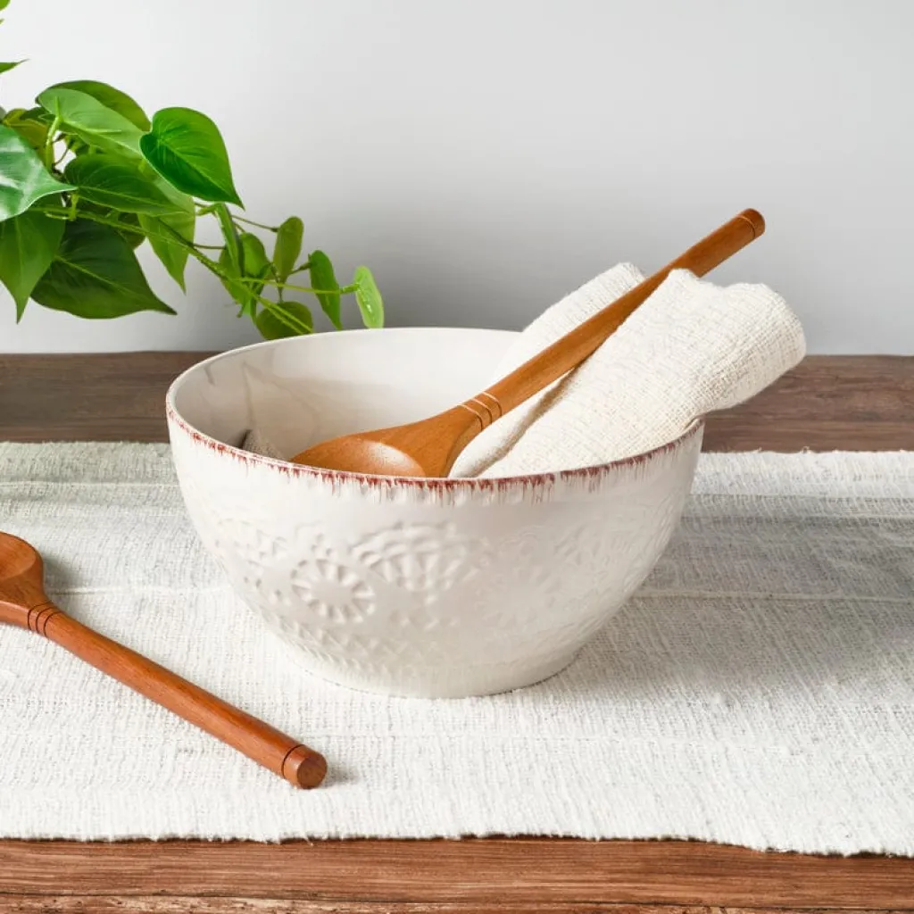 Serve Bowls|Pfaltzgraff® Chateau Cream Serving Bowl