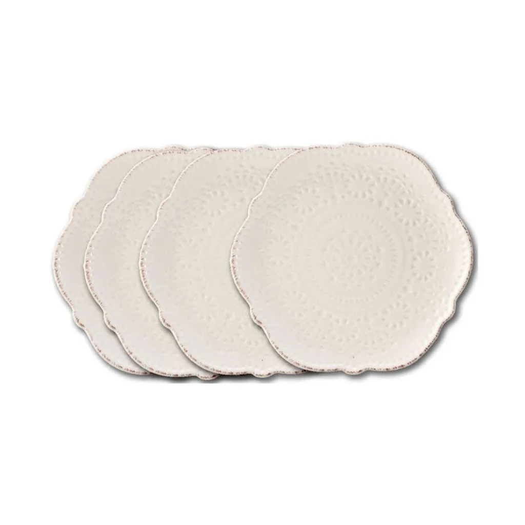 Salad Plates|Pfaltzgraff® Chateau Cream Set of 4 Salad Plates