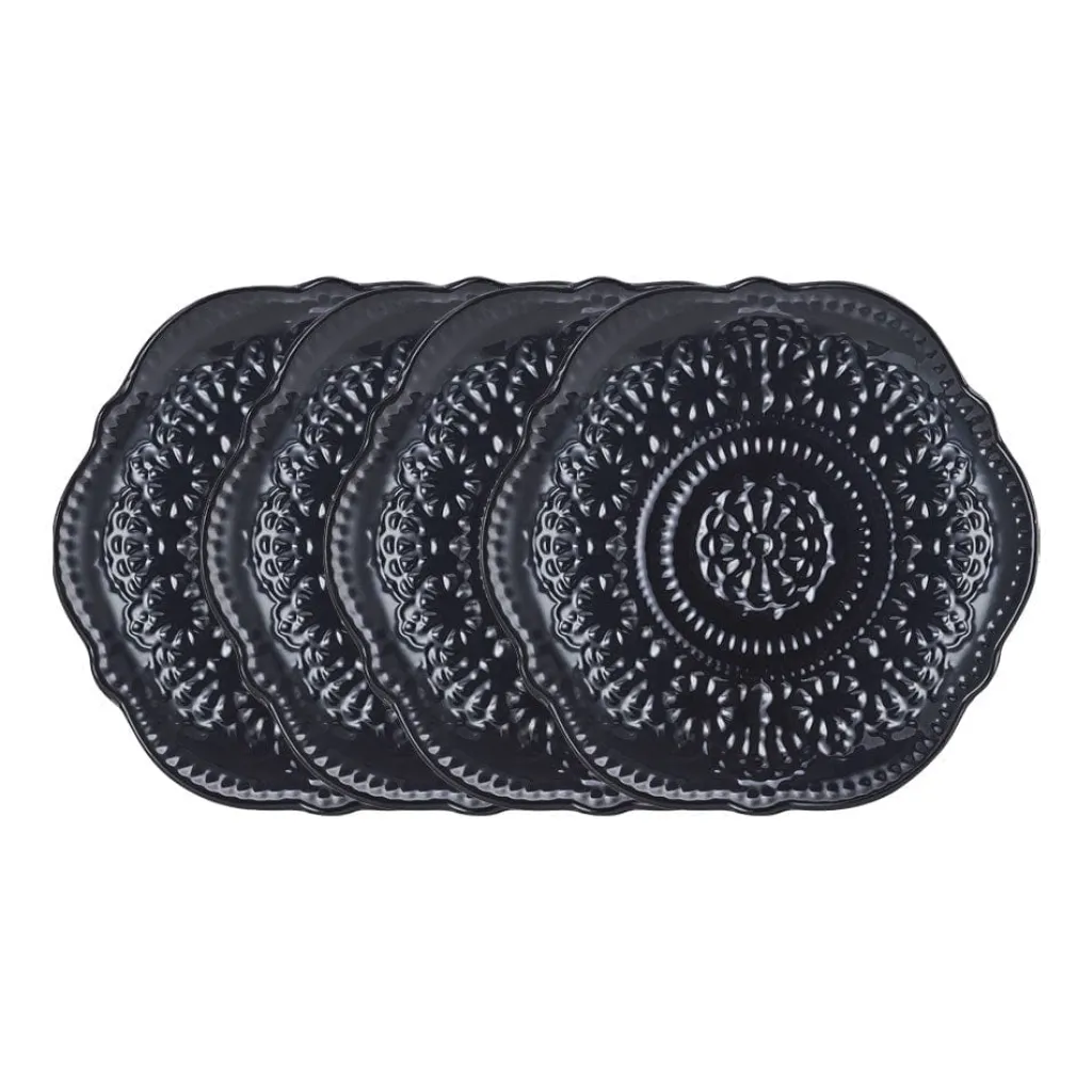 Salad Plates|Pfaltzgraff® Chateau Midnight Set of 4 Salad Plates