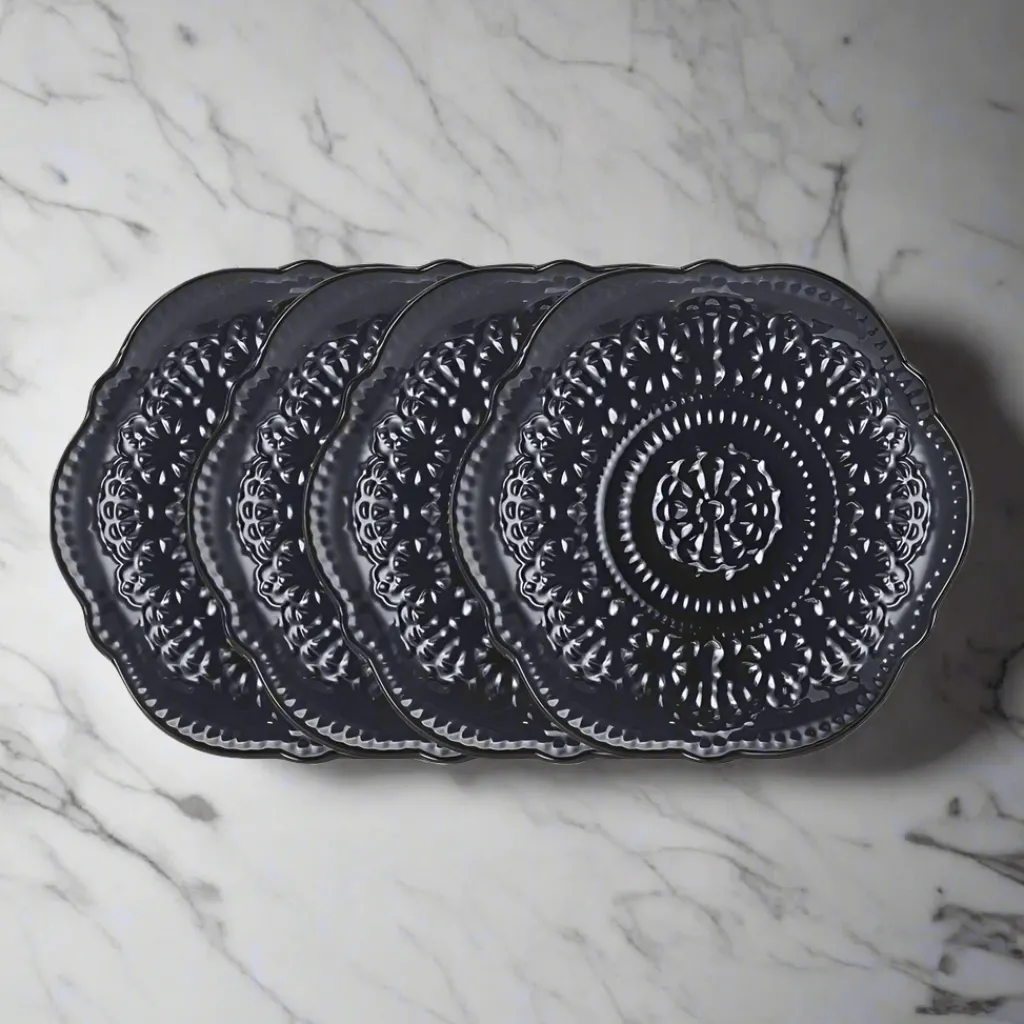 Salad Plates|Pfaltzgraff® Chateau Midnight Set of 4 Salad Plates