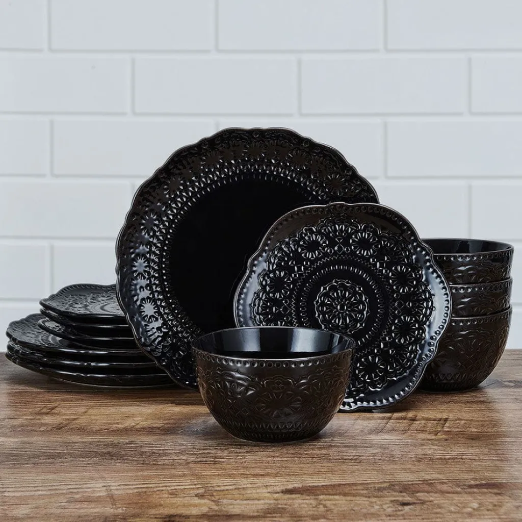 Salad Plates|Pfaltzgraff® Chateau Midnight Set of 4 Salad Plates