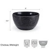 Soup Cereal Bowls|Pfaltzgraff® Chateau Midnight Set of 4 Soup Cereal Bowls
