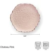 Salad Plates|Pfaltzgraff® Chateau Pink Set of 4 Salad Plates