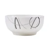 Dinnerware Service For 6|Studio Nova Circles 18 Piece Dinnerware Set, Service for 6