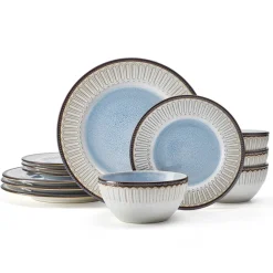 Dinnerware Service For 4|Pfaltzgraff® Clara 12 Piece Dinnerware Set, Service for 4