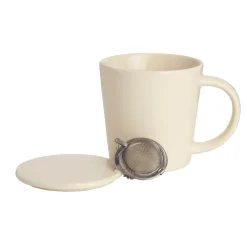 Teacups|Pfaltzgraff® Cream Tea Mug with Infuser and Lid