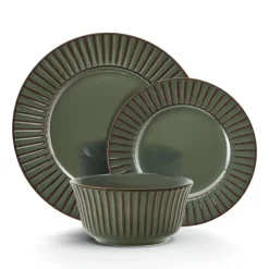 Dinnerware Service For 4|Pfaltzgraff® Dannie Green 12 Piece Dinnerware Set, Service for 4