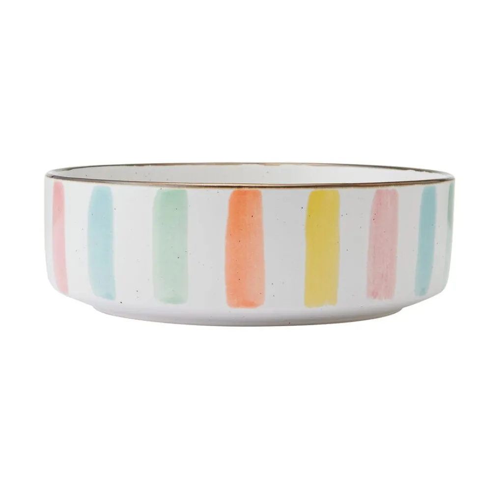 Pasta Bowls|Darbie Angell Happy Spring Summer 9 Piece Bowl Set, Service for 3