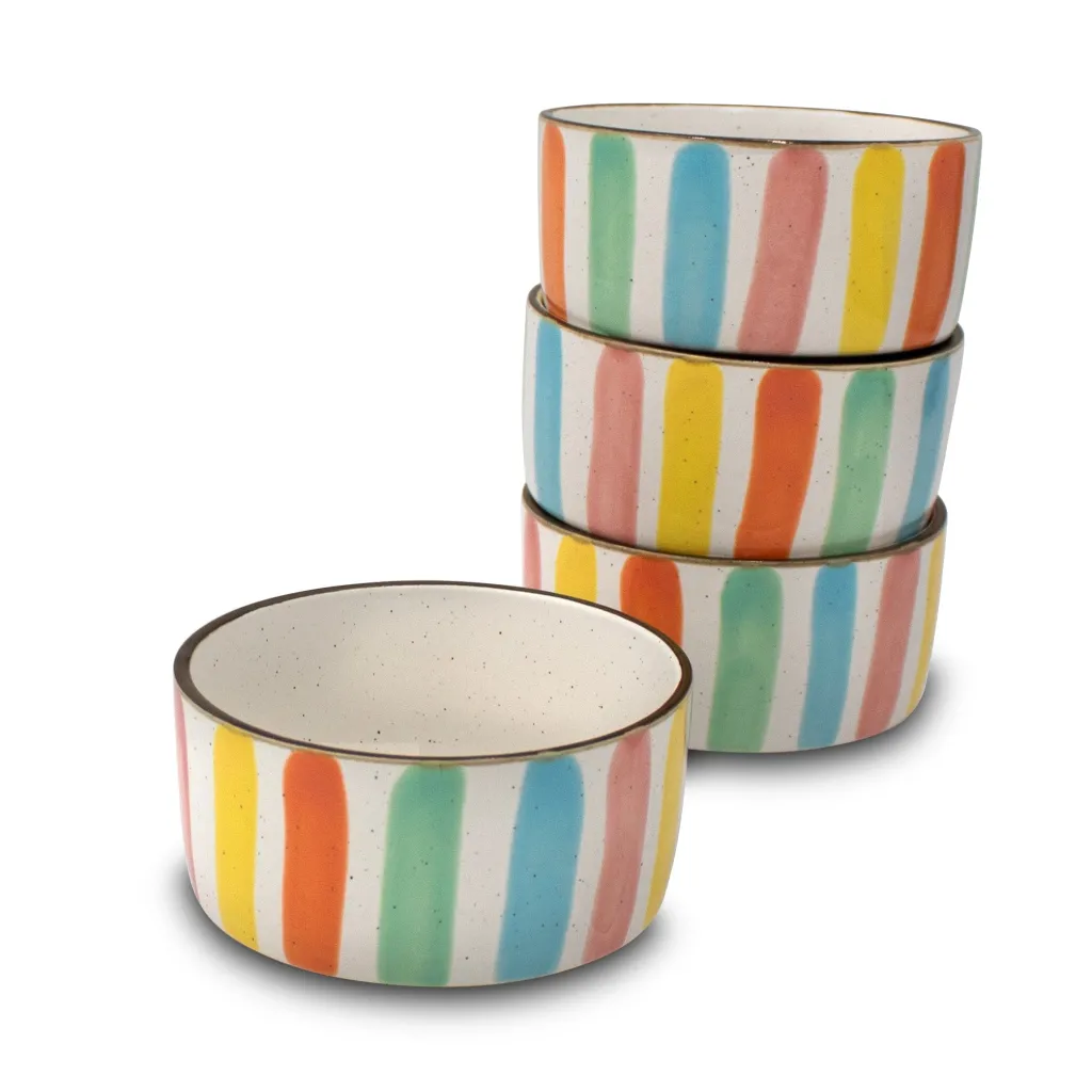 Fruit Bowls|Darbie Angell Happy Spring Summer Set of 6 Fruit Bowls
