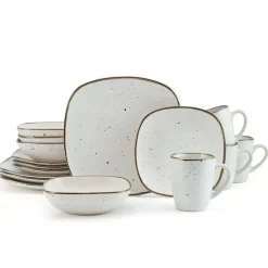 Dinnerware Service For 4|Pfaltzgraff® Decker White 16 Piece Dinnerware Set, Service for 4