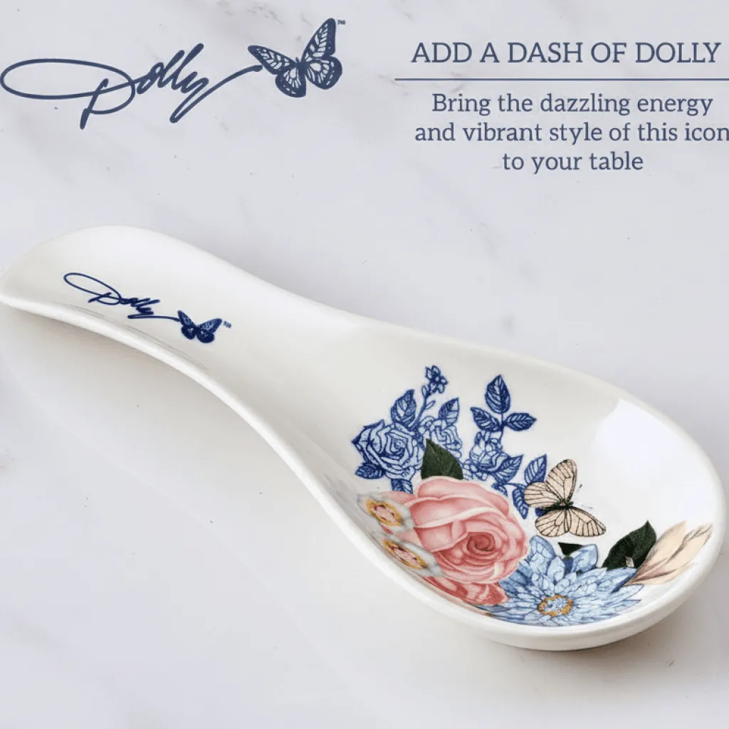 Spoon Rests And Trivets|Dolly Parton Floral Spoon Rest