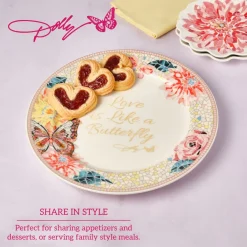 Appetizer Plates|Dolly Parton Mosaic Sharing Plate