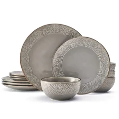 Dinnerware Service For 4|Pfaltzgraff® Emma 12 Piece Dinnerware Set, Service for 4