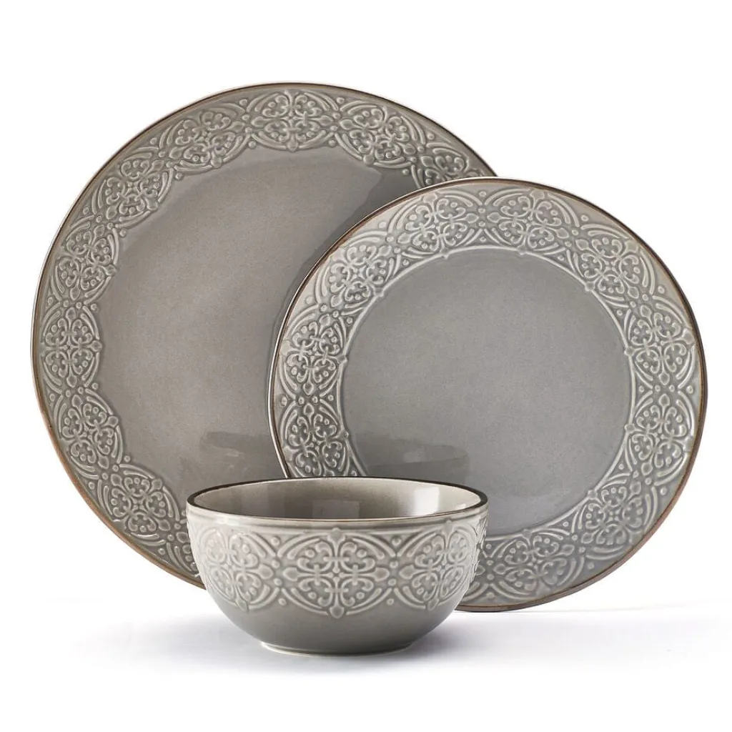 Dinnerware Service For 4|Pfaltzgraff® Emma 12 Piece Dinnerware Set, Service for 4