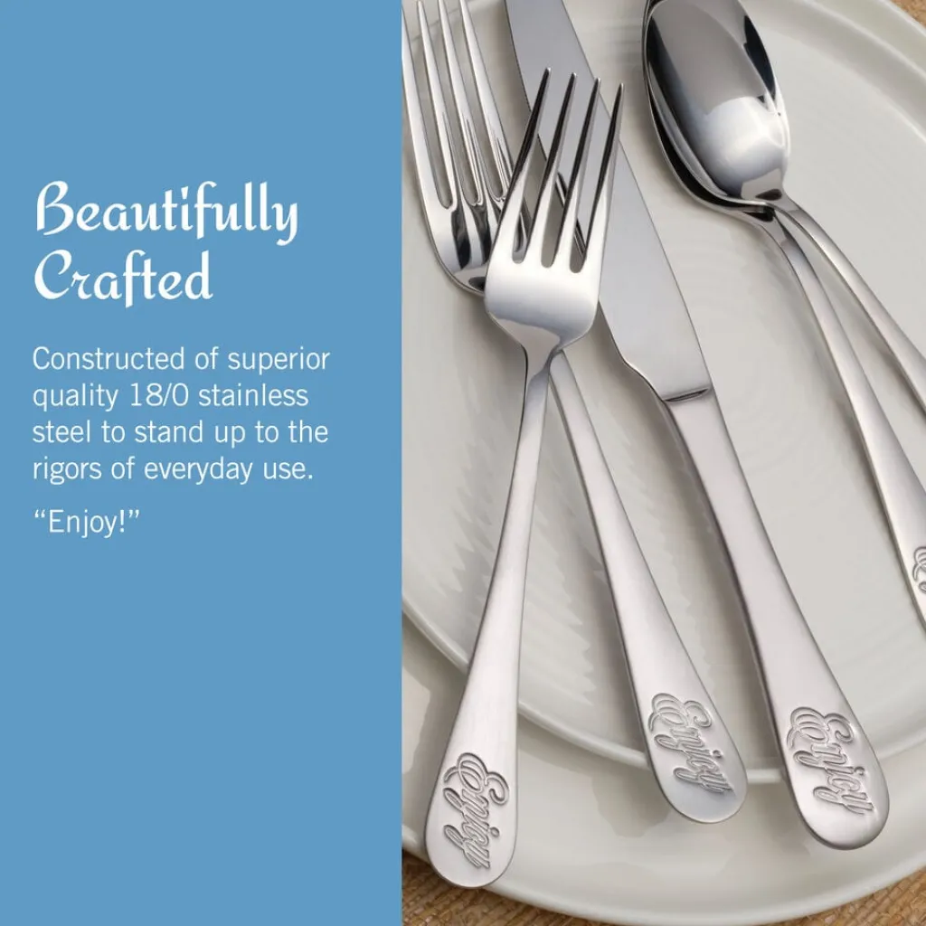 Sets|Towle® Everyday Enjoy 20 Piece Flatware Set, Service for 4