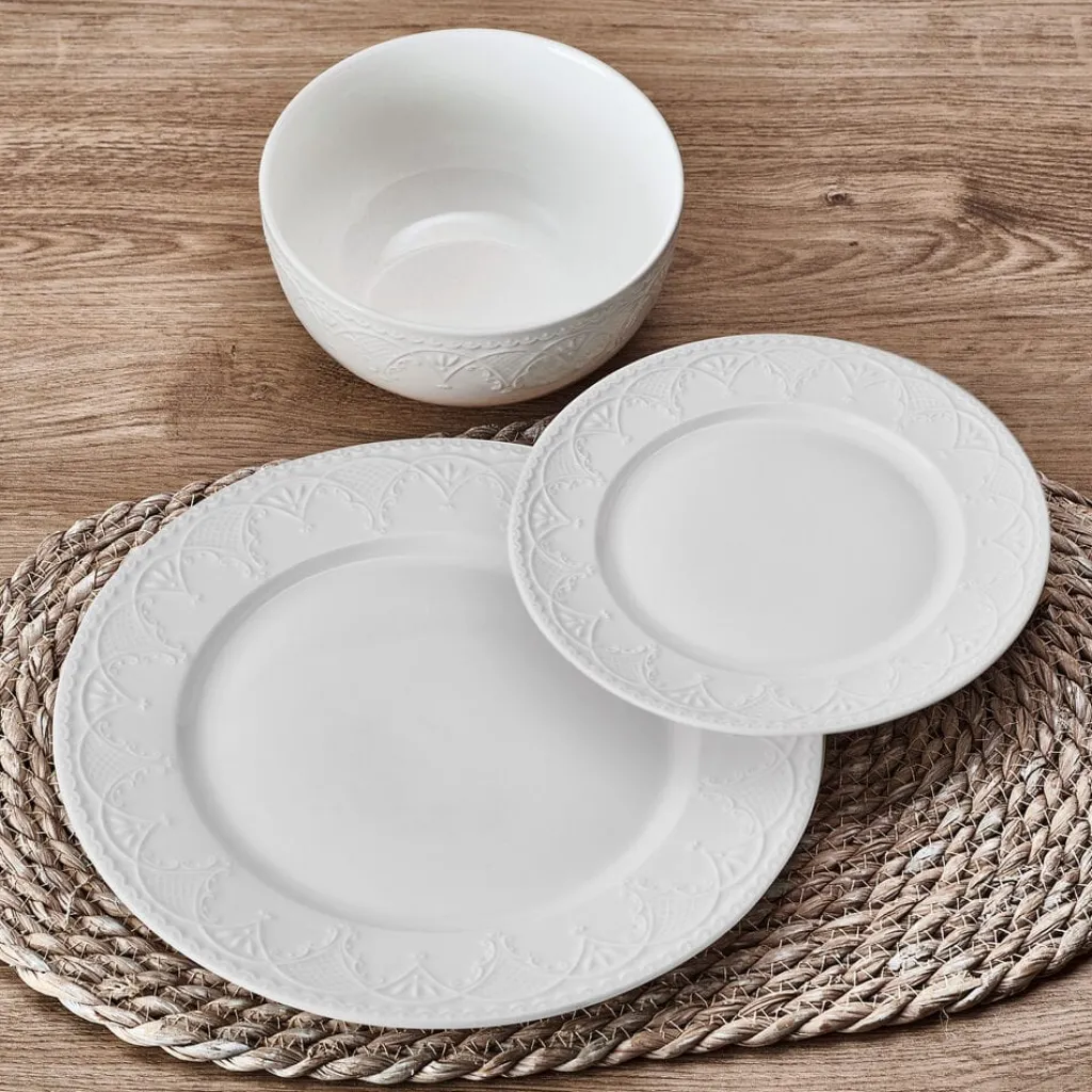 Dinnerware Service For 8|Pfaltzgraff® Esmeralda 24 Piece Dinnerware Set, Service for 8