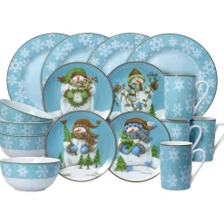 Dinnerware Service For 4|Pfaltzgraff® Evergreen Ernie 16 Piece Dinnerware Set, Service for 4