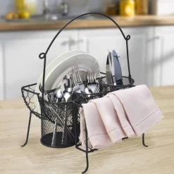 Buffet Caddies|Fruit And Storage Baskets|Gourmet Basics® Farmers Market Hostess Buffet Storage Caddy