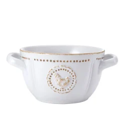 Soup Cereal Bowls|Pfaltzgraff® Farmhouse Hen Double Handled Bowl