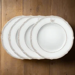 Dinner Plates|Pfaltzgraff® Farmhouse Hen Set of 4 Dinner Plates