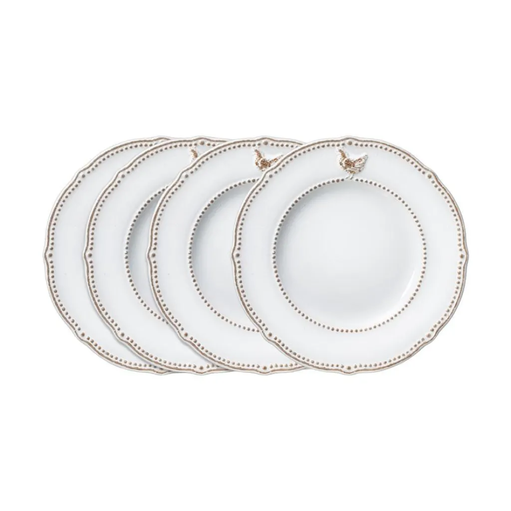 Salad Plates|Pfaltzgraff® Farmhouse Hen Set of 4 Salad Plates