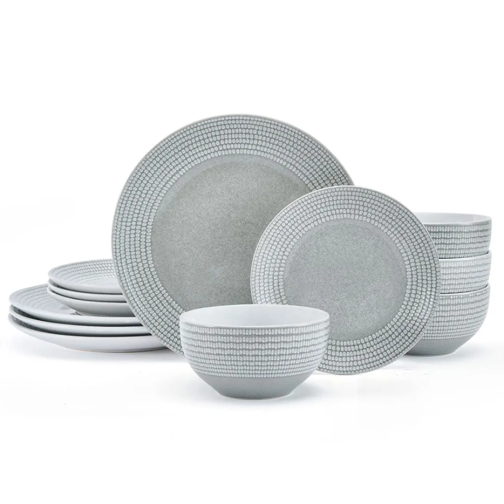 Dinnerware Service For 4|Pfaltzgraff® Felicity 12 Piece Dinnerware Set, Service for 4