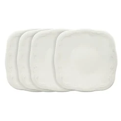 Appetizer Plates|Pfaltzgraff® Filigree® Set of 4 Appetizer Plates