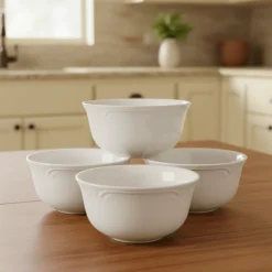 Soup Cereal Bowls|Pfaltzgraff® Filigree® Set of 4 Deep Soup Cereal Bowls
